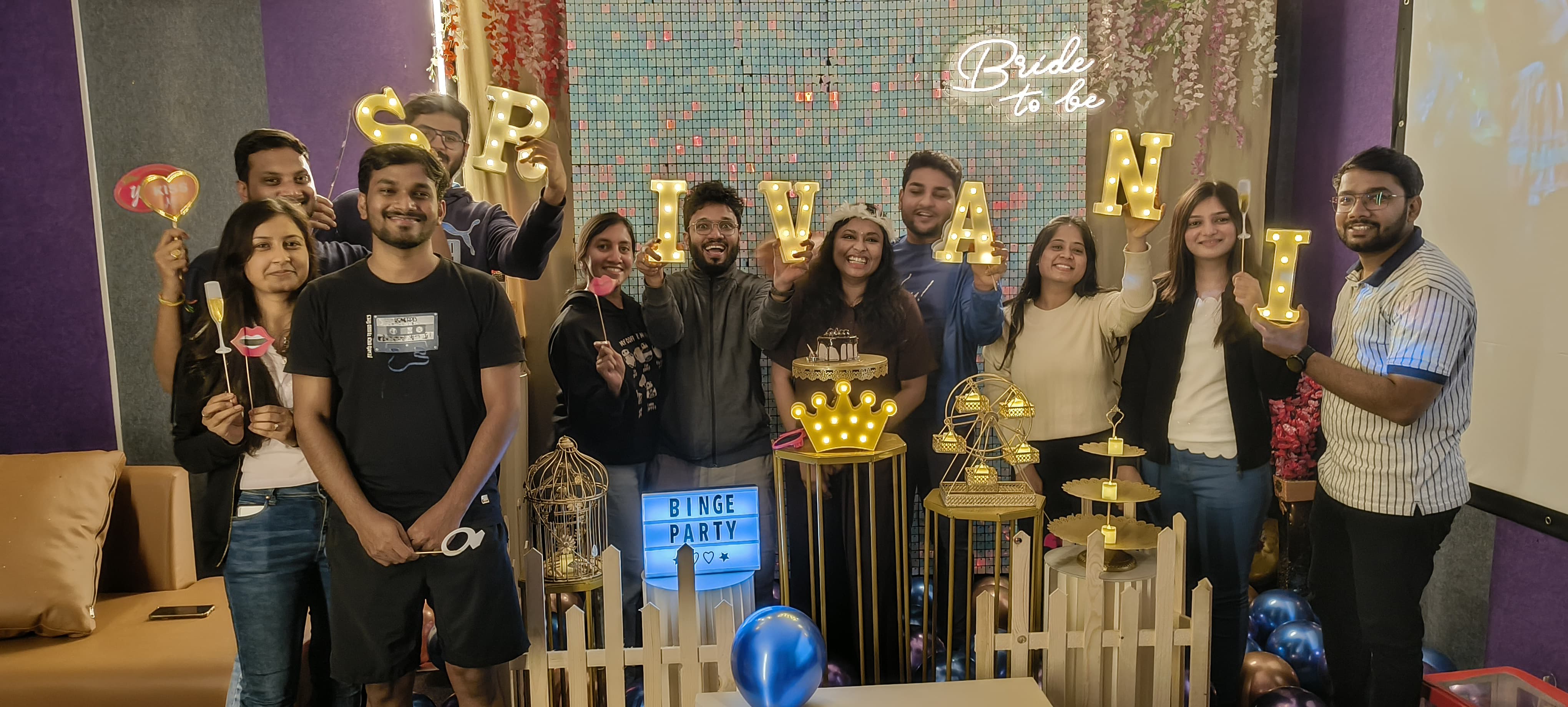 A large table set for a group dining experience.