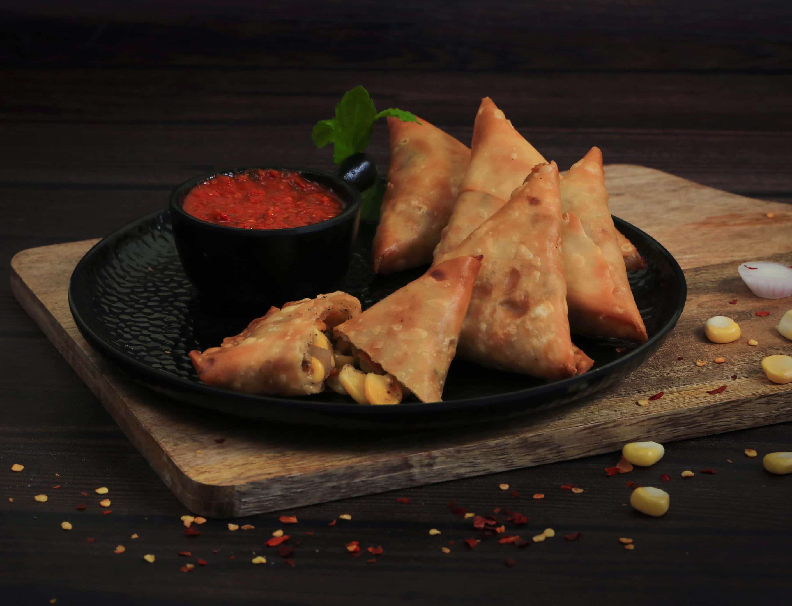 Onion Samosa (5 Pcs)